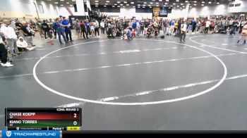 120 lbs Cons. Round 2 - Chase Koepp, WI vs Kiano Torres, AZ