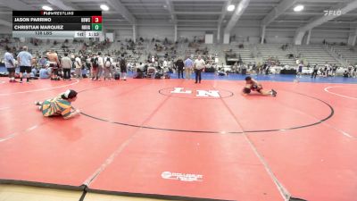 138 lbs Rr Rnd 3 - Jason Parrino, OBWC White vs Christian Marquez, Roughneck Wrestling Club