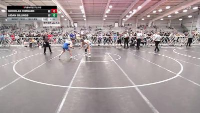 138 lbs Round Of 32 - Nicholas Chenard, ME vs Aidan Gillings, NY