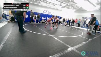 105/115 lbs Rr Rnd 2 - Jensyn Whatley (105), ARDMORE TAKEDOWN CLUB vs Madilyn Robinson, Team Nomad