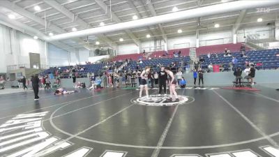 144-155 lbs Round 1 - Hallie Myers, Fremont Wrestling Club vs Brenna Smith, Box Elder Stingers Wrestling