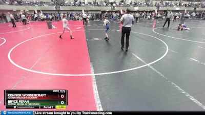 84 lbs Quarterfinal - Bryce Feran, Victory School Of Wrestling vs Connor Woosencraft, Askren Wrestling Academy