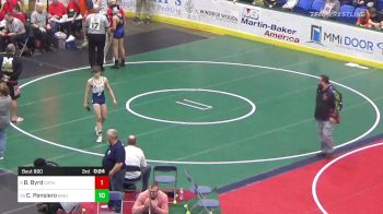 107 lbs Quarterfinal - Landon Sidun, Norwin vs Luke Boyer, Elizabeth Forward