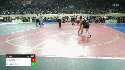 120 lbs Consi Of 64 #2 - Manny Botone, ANADARKO vs Owen Notley, Broken Arrow