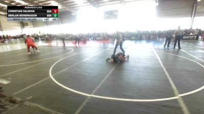 58 lbs Consolation - Christian Valdivia, SoCal Hammers vs Deklan Mondragon, Ravage WC