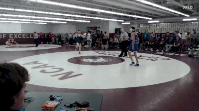 133 lbs Semifinal - Blake Eatman, Iowa Lakes CC vs Jahir Aguilar, Johnson & Wales