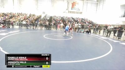 135 lbs Round 5 - Meredith Mills, Club Not Listed vs Isabelle Kiehle, Whitney Point Wrestling