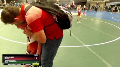 85 lbs Quarterfinal - Carter Sell, F/MCC vs Noah Hill, Benson