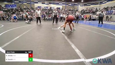 98-105 lbs Semifinal - Kendalynn Wilde, Perry Wrestling Academy vs BlakeLee Smith, Hinton Takedown Club