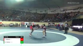 6A-195 lbs Quarterfinal - Eli Cordy, Edmond Memorial vs Landon Newlin, Ponca City Senior