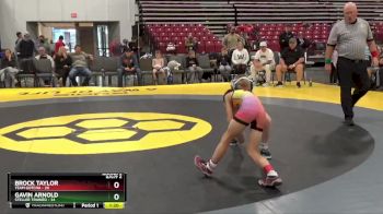 65 lbs Round 2 (8 Team) - Gavin Arnold, Steller Trained vs Brock Taylor, Team Gotcha