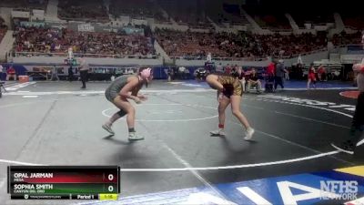 D1-126 lbs Semifinal - Sophia Smith, Canyon Del Oro vs Opal Jarman, Mesa