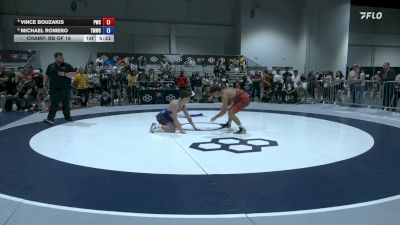 70 kg Champ. Rd Of 16 - Vince Bouzakis, Pittsburgh Wrestling Club vs Michael Romero, Titan Mercury Wrestling Club (TMWC)