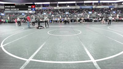 78 lbs Consi Of 4 - Ryker Silva, Fremont Wrestling Club vs Jerell Haynie Jr, D3wc