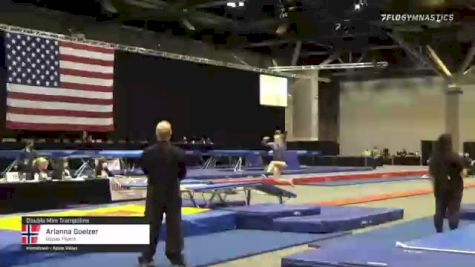 Arianna Goelzer - Double Mini Trampoline, Gypsy Flyers - 2021 USA Gymnastics Championships