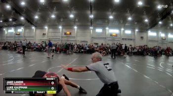 120 lbs Round 1 (6 Team) - Jake Landis, St. Paris Graham vs Luke Kaufman, Ohio Valley