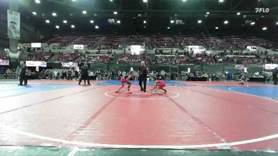 70 lbs 5th Place Match - Natalya Concepcion, Magic City Wrestling Club vs Teagan Ehrich, Gladiator Wrestling Academy