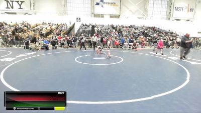 70-74 lbs Round 1 - Lillian Douglas, Gouverneur Wrestling Club vs Avery Mancini, BH-BL Youth Wrestling