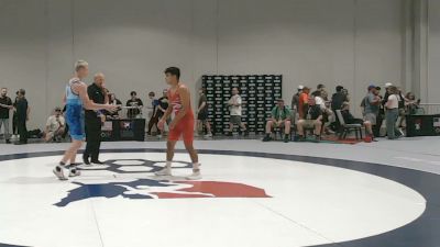 80 kg Cons. Rd Of 16 - Jesus Guzman, Team So Cal Wrestling Club vs Jacob Hodge, WOW Wrestling Club