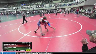 105 lbs Semifinal - Hawke Garrett, Team Nazar Training Center vs Cage Preslaski, Wisconsin