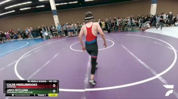 147-150 lbs Round 2 - Caleb Middlebrooks, Louisiana vs Jayci McClung, Winnsboro Wrestling Club