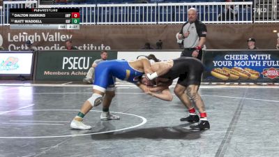 174 lbs Round Of 16 - Dalton Harkins, Army West Point vs Matt Waddell, Hofstra