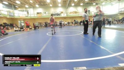 108-119 lbs Round 1 - Mekenley Altic, Buffalo vs Harley Miller, Hurricane Wrestling Academy