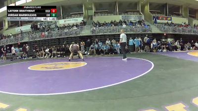 144 lbs Round 1 (4 Team) - Laitenn Braithwait, Columbus vs Jordan Marmolejos, Crismon High School