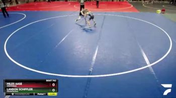 85 lbs Cons. Round 3 - Landon Schiffler, Minnewaska vs Miles Aase, Owatonna