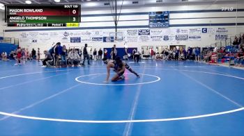 120 lbs Cons. Round 2 - Angelo Thompson, Nathan Hale vs Mason Rowland, Miami