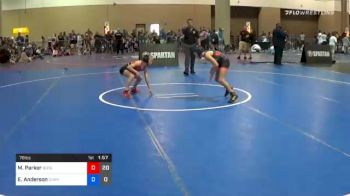 78 lbs Prelims - Mia Parker, Buckeye Girls vs Ellen Anderson, Charlies Angels