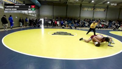178 lbs Round Of 32 - Anthony Verdi, St. Peter`s Prep (NJ) vs Griffin Goins, Bixby (OK)