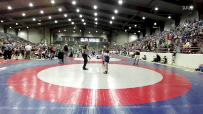 64 lbs Quarterfinal - Maisyn Lott, Bison Takedown Wrestling Club vs Liam Race, Georgia