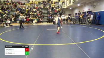 127 lbs Consy 8 - Nathan Wood, Point Pleasant-WV vs Andrew Binni, Canon-McMillan