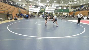 120 lbs Cons. Round 4 - Zephyr Aubuchon, Carlsbad vs Brandon Basto, Del Norte (San Diego)