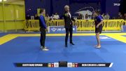 Nicole Coelho De A. Gimenes vs Juliette Marie Cipriano 2025 Pan IBJJF Jiu-Jitsu No-Gi Championship
