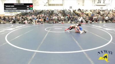 106 lbs Champ. Round 2 - Dakota Kirby, Club Not Listed vs Noah Lent, Olean Wrestling Club