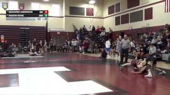 120 lbs Cons. Round 1 - Benjamin Anderson, Independence vs Mason Rohe, Tinley Park (Andrew)