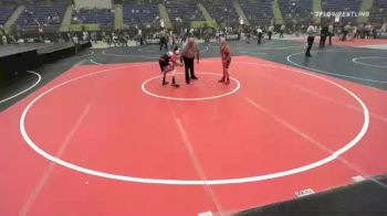 90 lbs Round Of 16 - Kixten Barney, Uintah Wrestling vs Isaac Garcia Jr, Pomona Elite