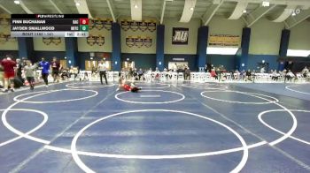 141 lbs Cons. Round 3 - Finn Buchanan, Belmont Abbey vs Jayden Smallwood, Unattached