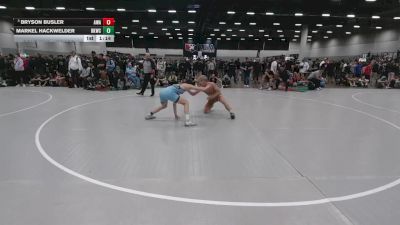 132 lbs Champ. Rd Of 16 - Bryson Busler, Askren Wrestling Academy vs Markel Hackwelder, Bad Karma Wrestling Club