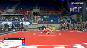 132 lbs Cons 64 #1 - Iosef Nunez Torres, Georgia vs Jace Palmer, Wyoming