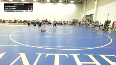113 lbs Round Of 128 - Destin Morris, TN vs Harley Hyatt, AK
