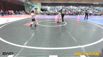 58 lbs Consi Of 8 #1 - Cruz Austin, Gomez Brothers Grappling Academy vs Lucas Petrosian, Mad Dawg Wrestling Club