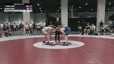 71 kg Cons. Rd Of 64 - Ross Davis, Victory Wrestling vs Mason Todd, Team Missouri Select
