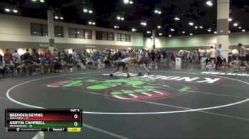 160 lbs Round 5 (6 Team) - Griffin Campbell, Brownsburg vs Brenden Heying, Iowa Gold