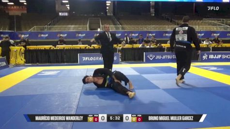 Bruno Miguel Muller Garcez vs Maurício Medeiros Wanderley 2026 Pan Jiu Jitsu IBJJF Championship