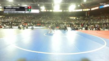 120 lbs Quarterfinal - Summer Birch, Clark Fork vs Whitney Cawthra, Rocky Mountain