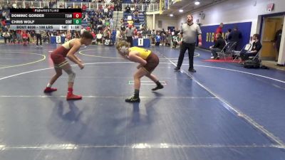108 lbs Round Of 32 - Dominic Gorder, Team Donahoe vs Chris Wolf, Centurion