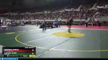 D1-190 lbs Cons. Round 3 - Carson Allen, Highland vs Anthony Garcia, Corona Del Sol